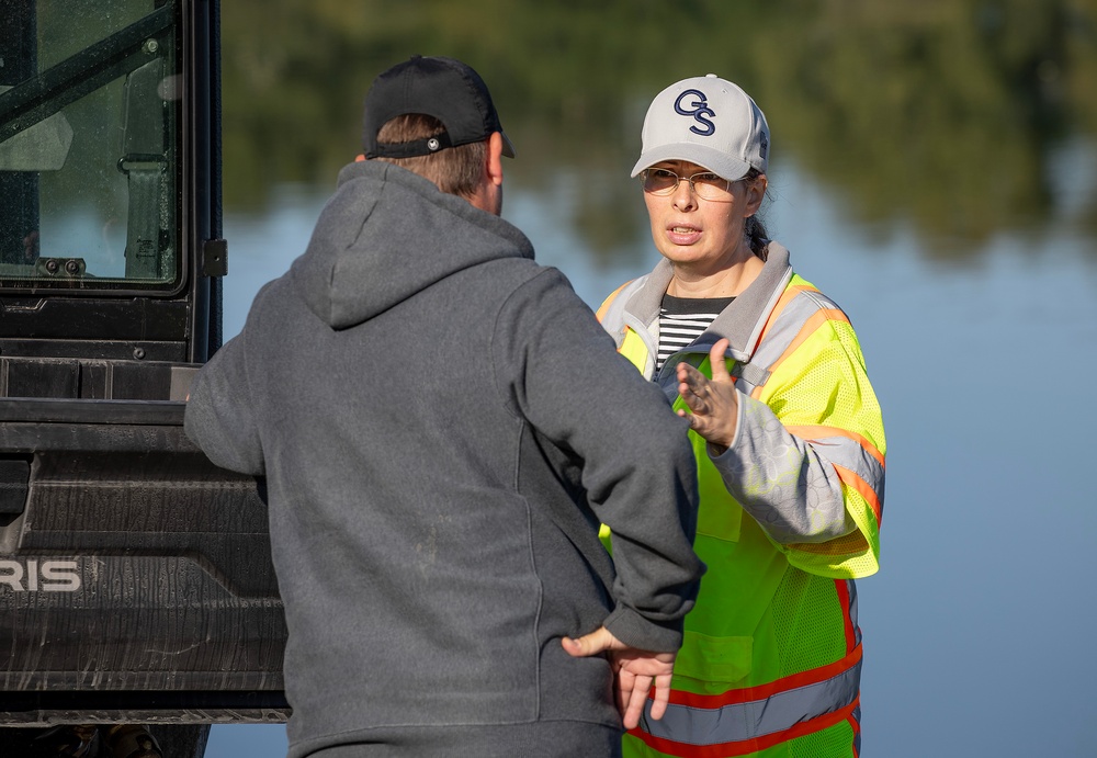 U.S. Army Corps of Engineers, Omaha District conducts dam safety inspection of Lake Cunningham Dam