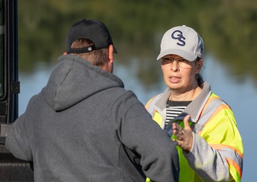 U.S. Army Corps of Engineers, Omaha District conducts dam safety inspection of Lake Cunningham Dam