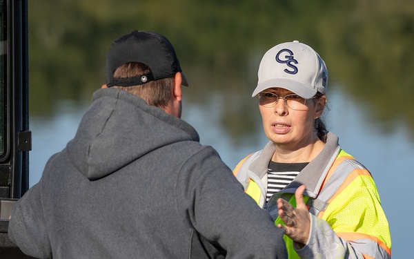 U.S. Army Corps of Engineers, Omaha District conducts dam safety inspection of Lake Cunningham Dam