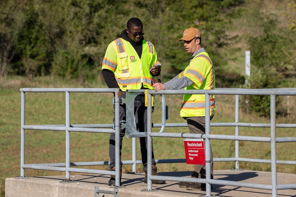 U.S. Army Corps of Engineers, Omaha District conducts dam safety inspection of Lake Cunningham Dam