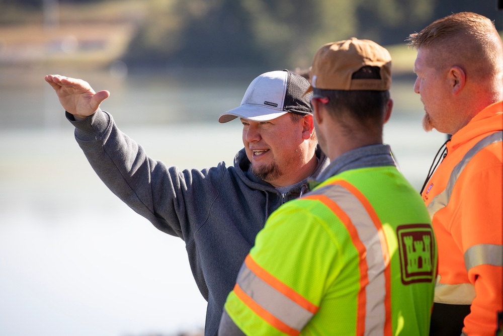 U.S. Army Corps of Engineers, Omaha District conducts dam safety inspection of Lake Cunningham Dam