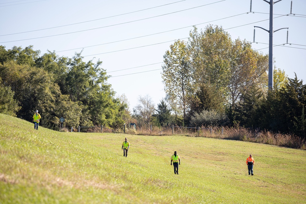 U.S. Army Corps of Engineers, Omaha District conducts dam safety inspection of Lake Cunningham Dam