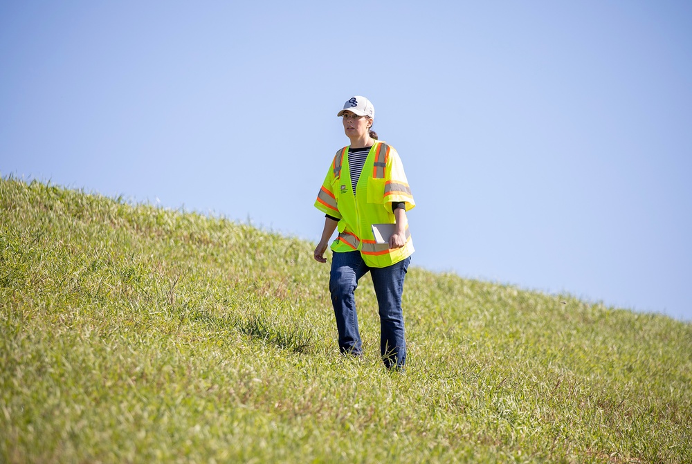 U.S. Army Corps of Engineers, Omaha District conducts dam safety inspection of Lake Cunningham Dam