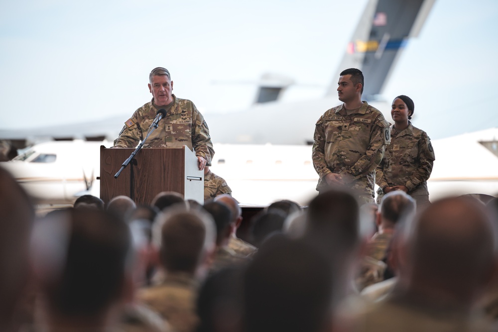 130th Maneuver Enhancement Brigade Border Mission Ceremony 2025