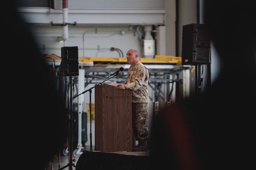 130th Maneuver Enhancement Brigade Border Mission Ceremony 2025