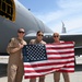 U.S. Navy F/A-18 Super Hornets refueled