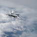 U.S. Navy F/A-18 Super Hornets refueled