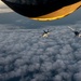 U.S. Navy F/A-18 Super Hornets refueled