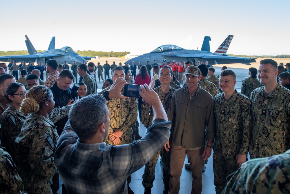 SECWAR Hegseth Visits NAS Oceana