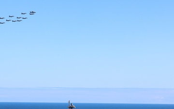 Titans at Sea rehearsal