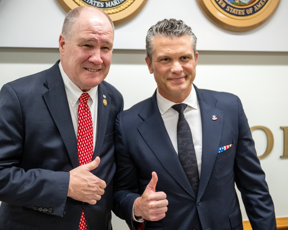 SW Hegseth meets with members of the U.S. House Armed Service Committee