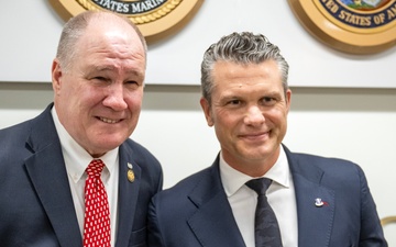 SW Hegseth meets with members of the U.S. House Armed Service Committee