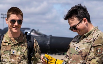 Beale Hosts Detachment 065 ROTC Cadets for Base Tour