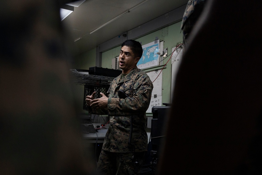 U.S. Marines with 2nd Marine Aircraft Wing execute Carolina Dragon 25 aboard SS Wright (T-AVB-3)