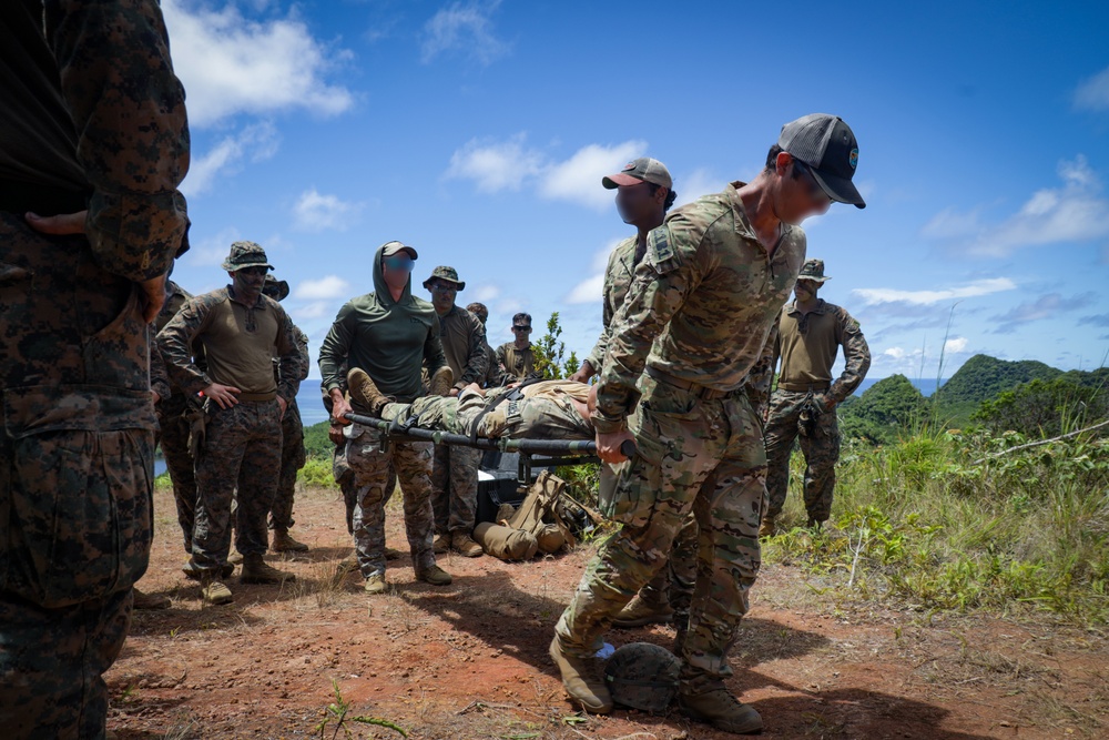 U.S. Marines, U.S. Army Pacific, and Special Operations Command Pacific Conduct Exercise Tenacious Archer 25 At Koror, Palau