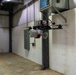 Closeup of ABE 101 drone at warehouse