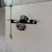 ABE 101 holding a mockup for a droppable grenade