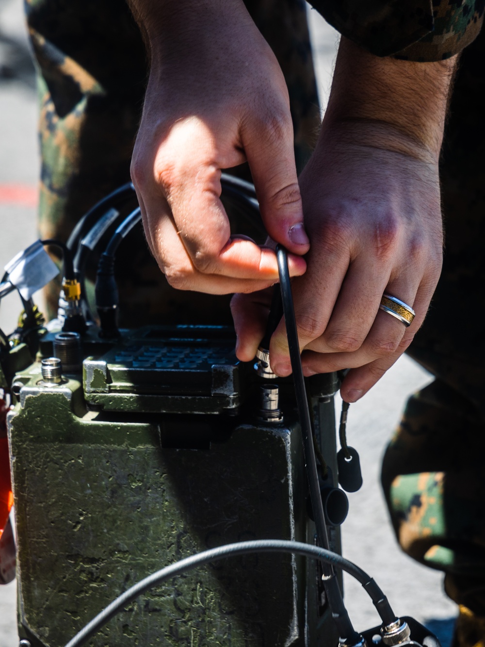 22nd MEU(SOC) | Communications Exercise During Deployment