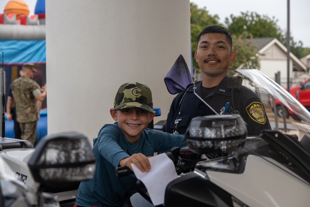 First Responders Host The 2025 National Night Out At MCBH