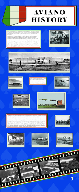 Aviano Air Base Historical Infographics
