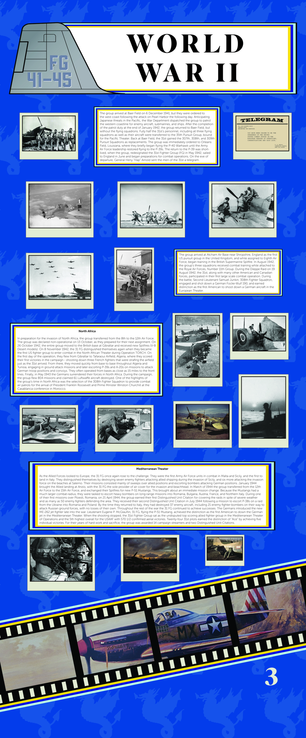 Aviano Air Base Historical Infographics