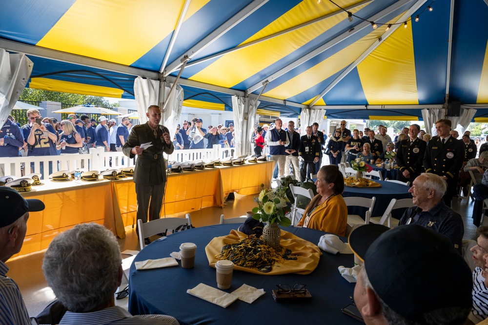 SW Hegseth Attends Navy, Air Force Football Game