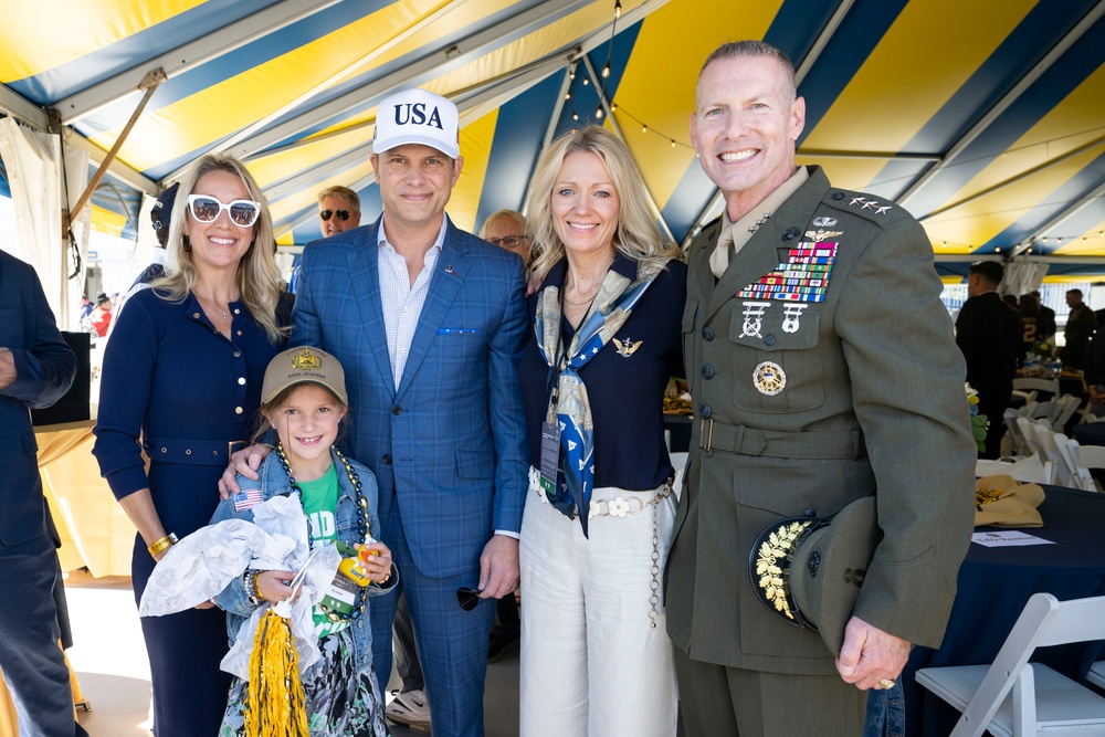SW Hegseth Attends Navy, Air Force Football Game