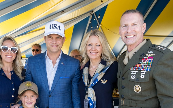 SW Hegseth Attends Navy, Air Force Football Game