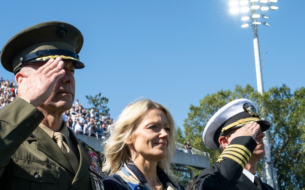 SW Hegseth Attends Navy, Air Force Football Game