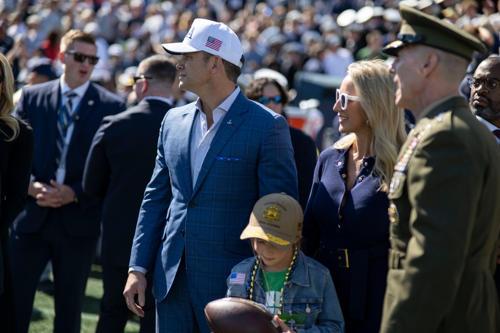 SW Hegseth Attends Navy, Air Force Football Game