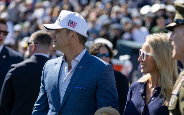 SW Hegseth Attends Navy, Air Force Football Game