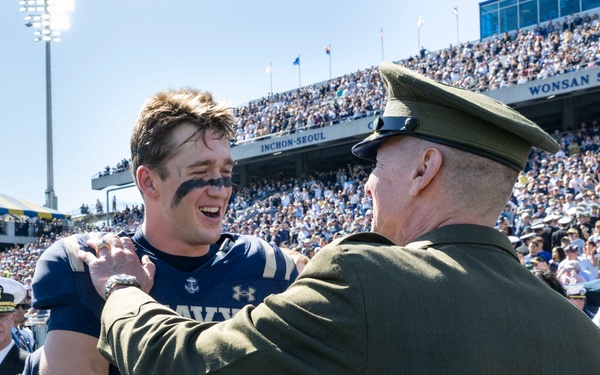 SW Hegseth Attends Navy, Air Force Football Game