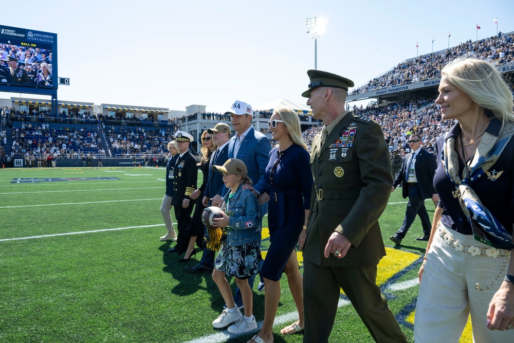 SW Hegseth Attends Navy, Air Force Football Game