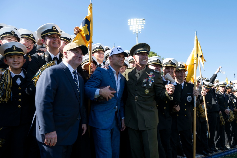 SW Hegseth Attends Navy, Air Force Football Game