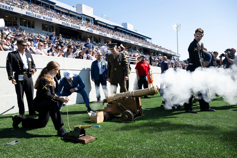 SW Hegseth Attends Navy, Air Force Football Game
