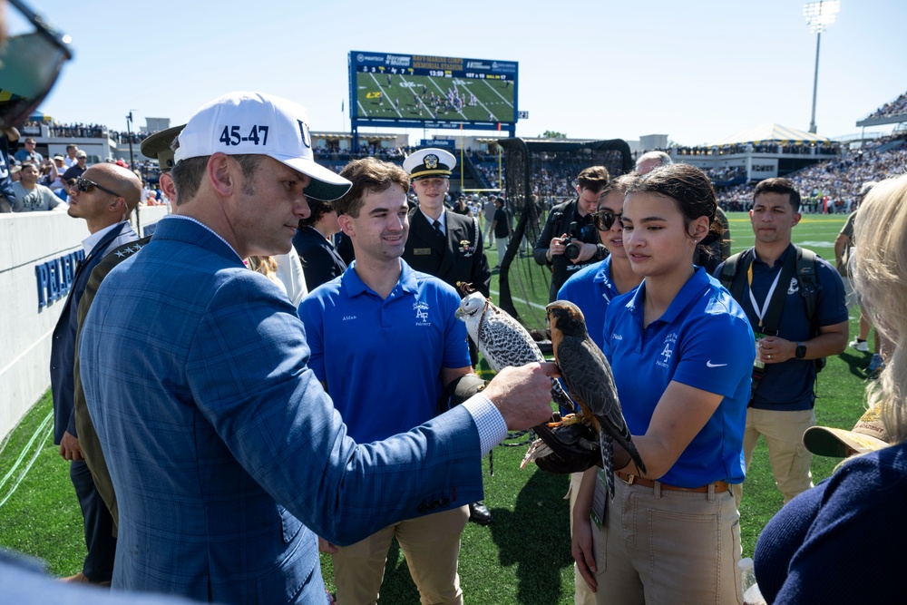 SW Hegseth Attends Navy, Air Force Football Game