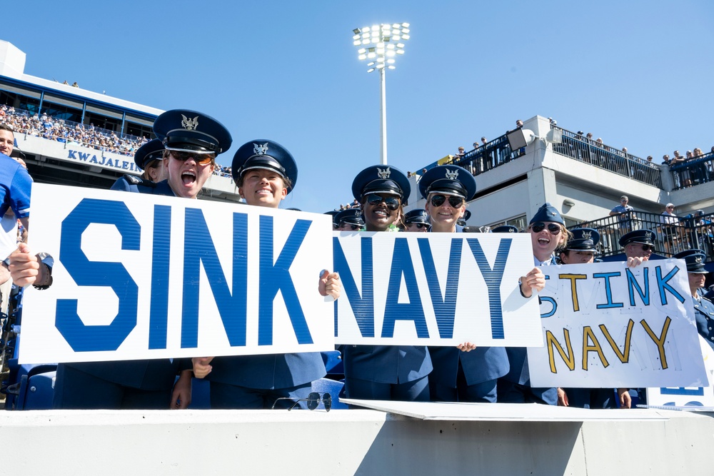 SW Hegseth Attends Navy, Air Force Football Game