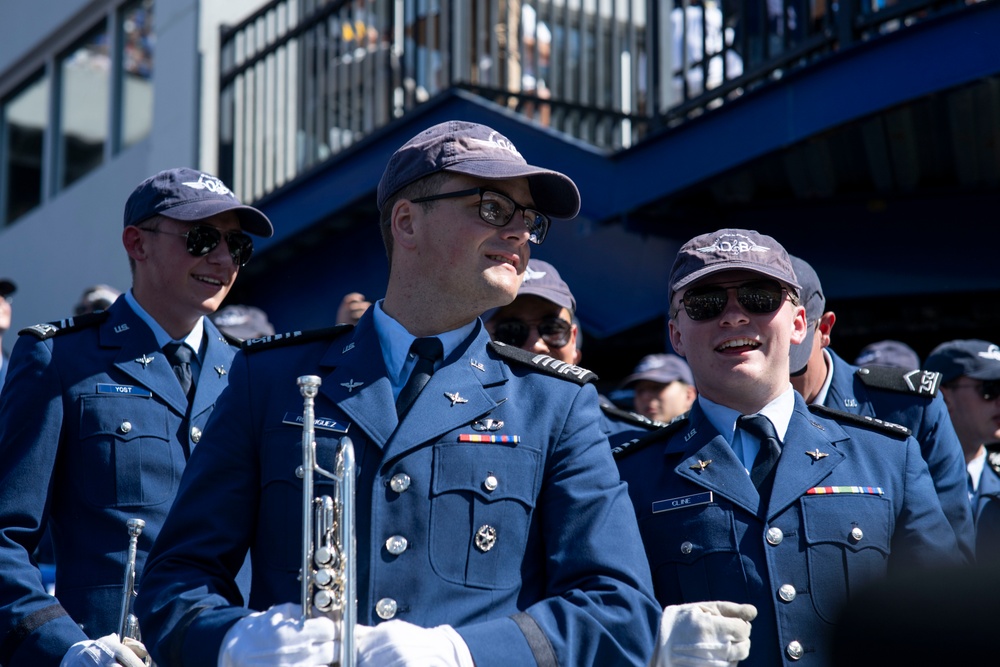 SW Hegseth Attends Navy, Air Force Football Game