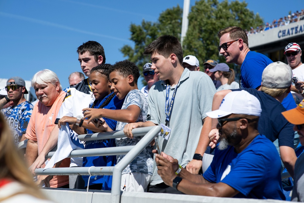 SW Hegseth Attends Navy, Air Force Football Game