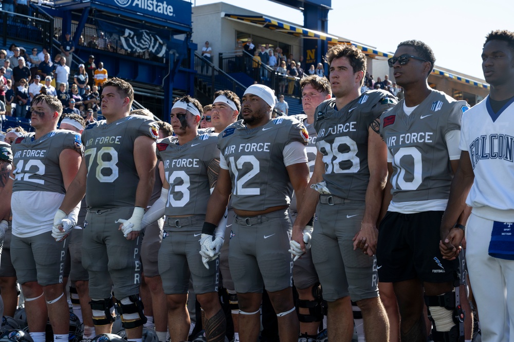 SW Hegseth Attends Navy, Air Force Football Game