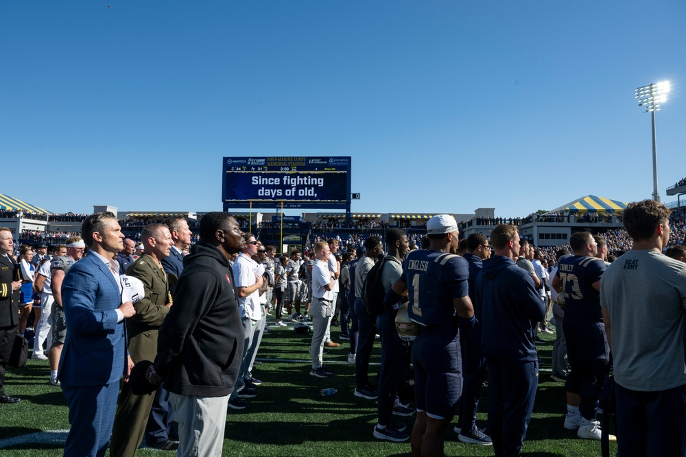 SW Hegseth Attends Navy, Air Force Football Game