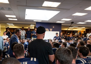 SW Hegseth Attends Navy, Air Force Football Game