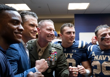 SW Hegseth Attends Navy, Air Force Football Game