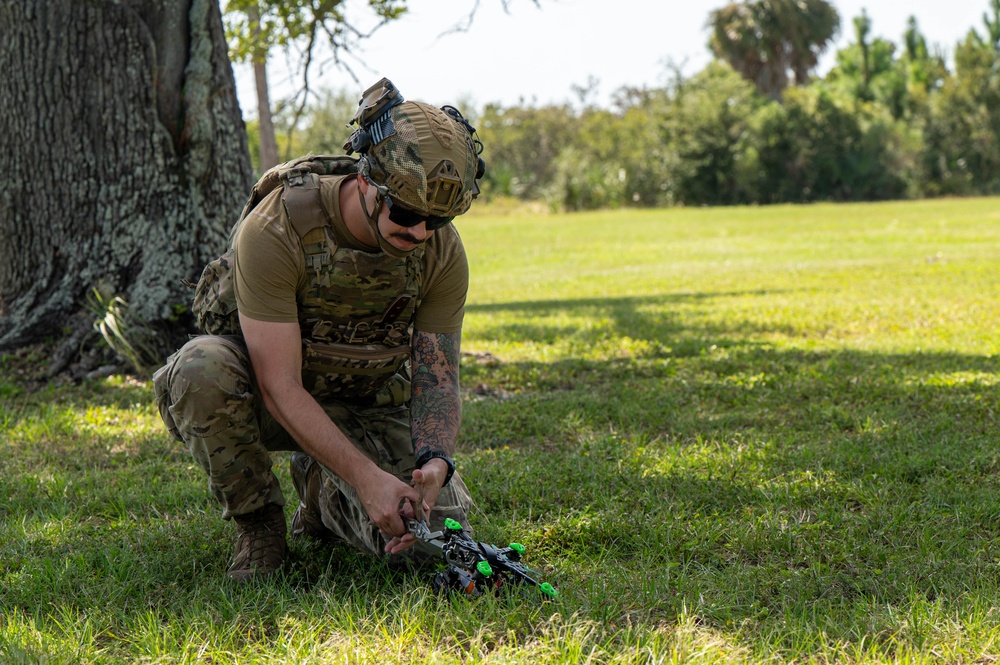 Tyndall Airmen counter simulated drone threat during exercise Noble Panther