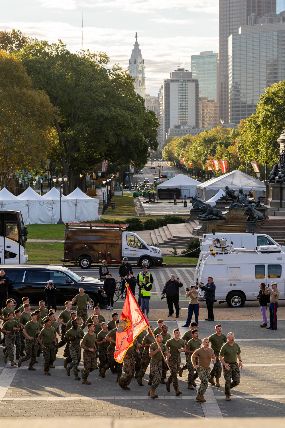 Navy 250 Rocky Steps Run