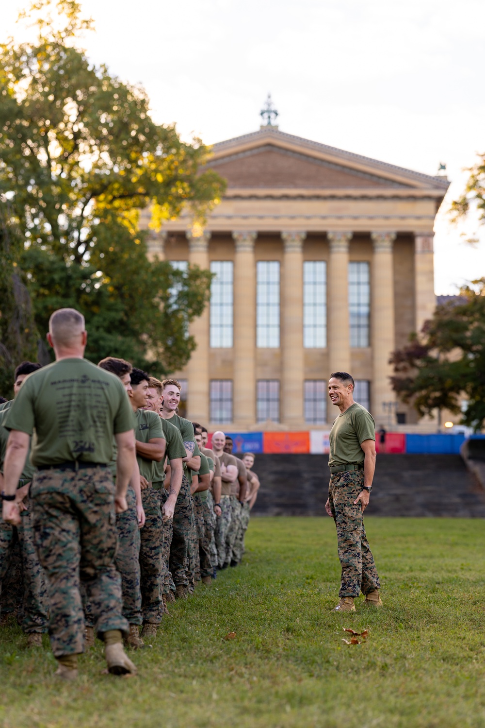 Navy 250 Rocky Steps Run