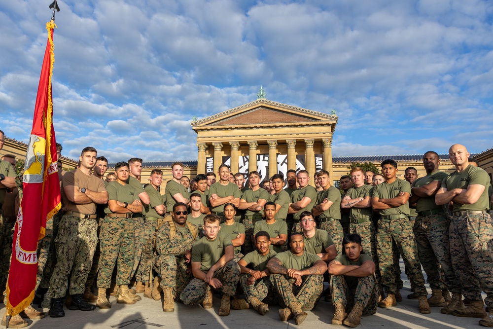 Navy 250 Rocky Steps Run