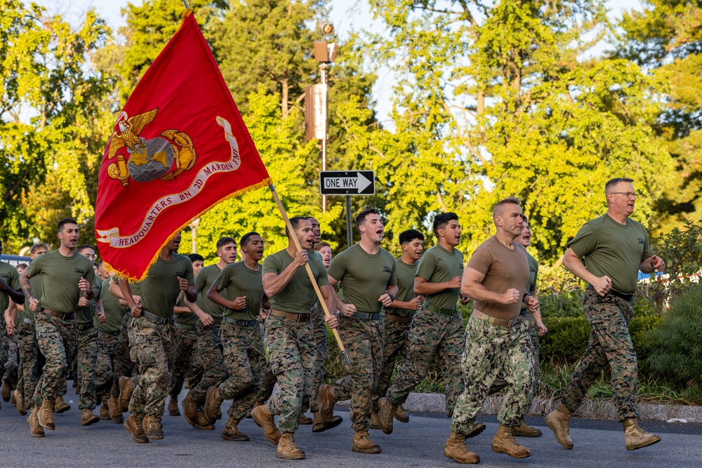 Navy 250 Rocky Steps Run