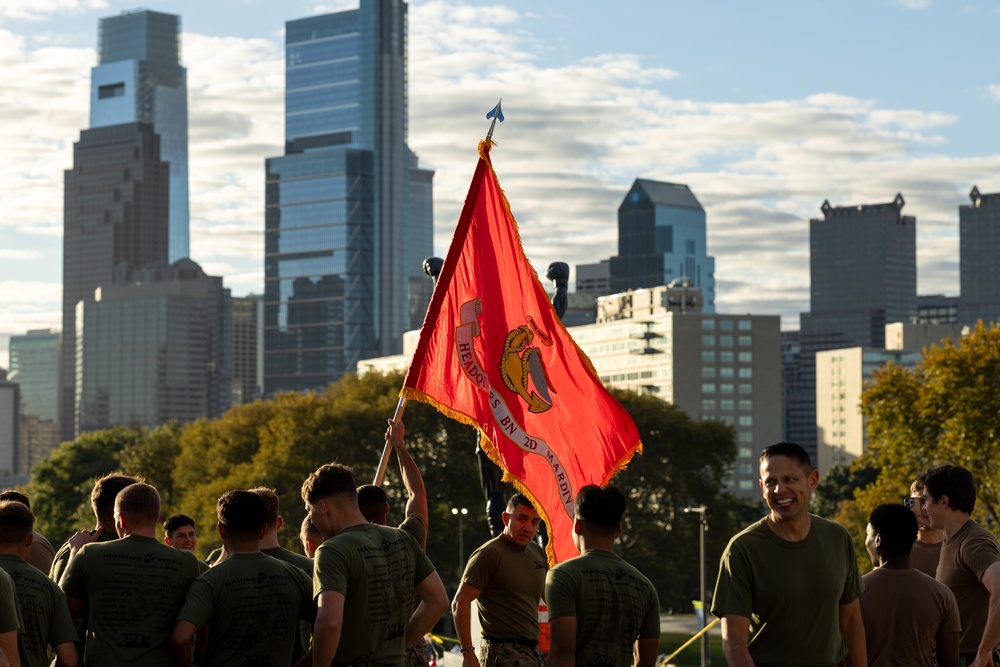 Navy 250 Rocky Steps Run