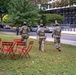 Soldiers provide a presence patrol in the National Mall